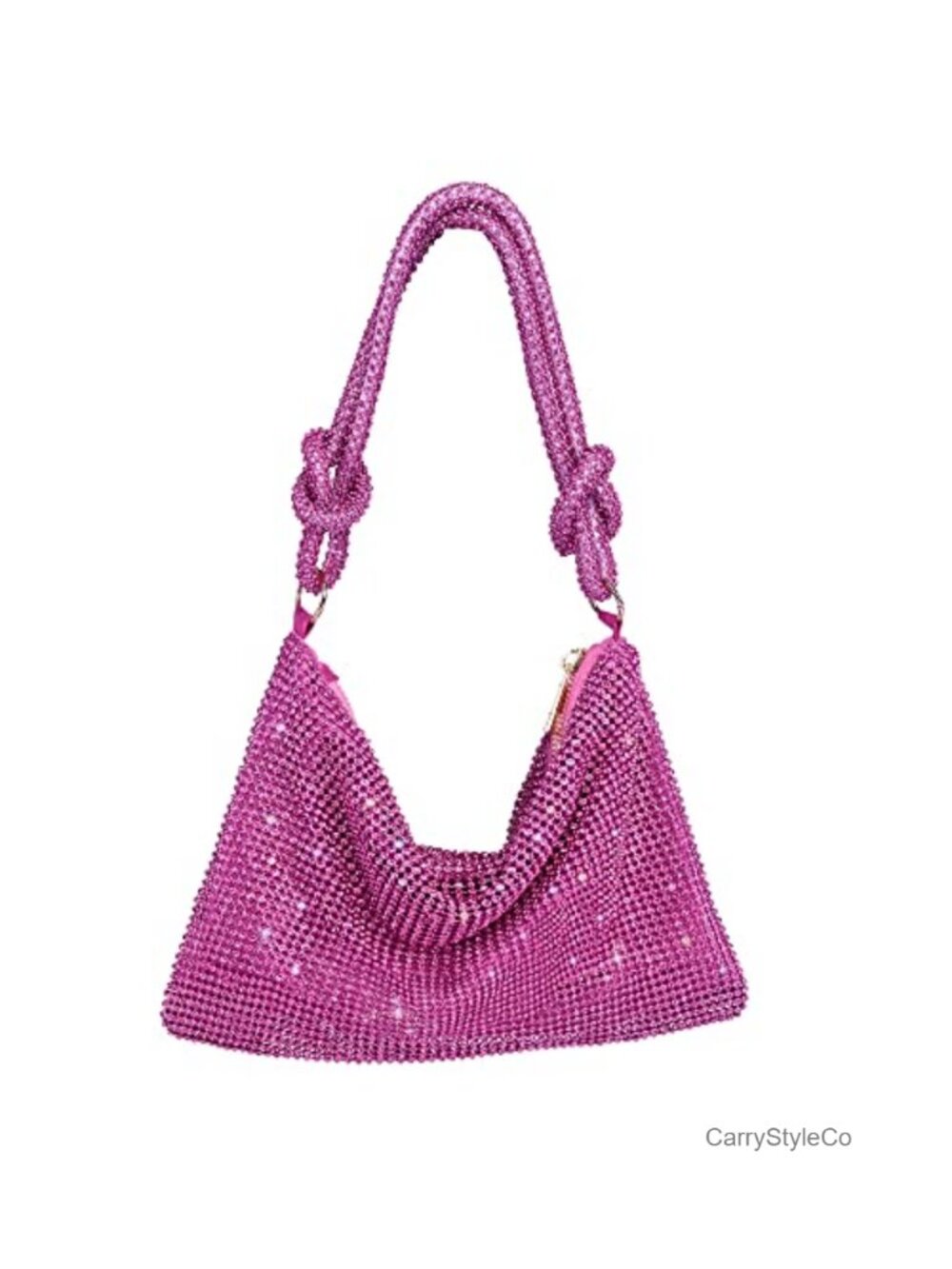 Rhinestone Evening Clutch Purse Sparkly Satchel Bag